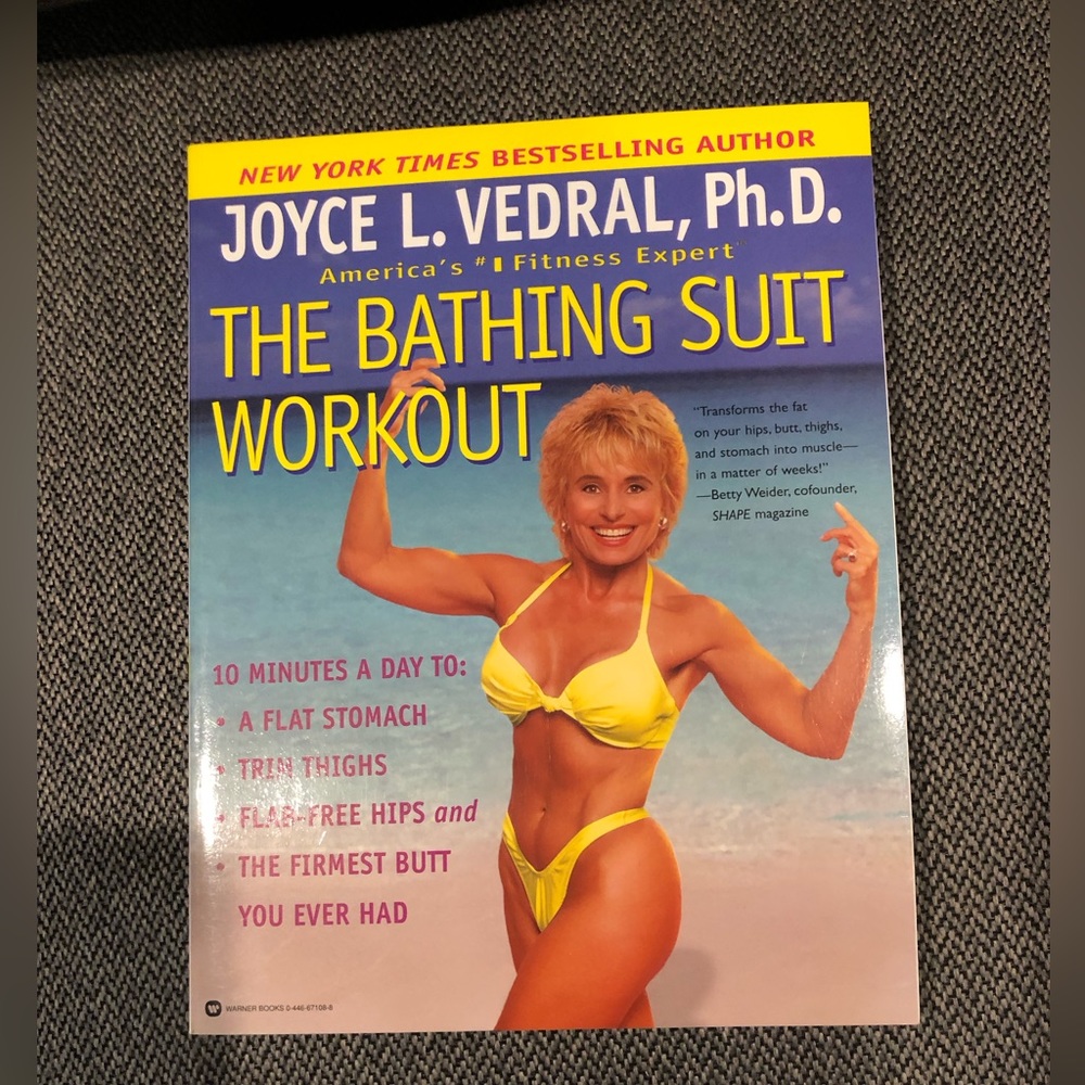 The Bathing Suit Workout Paperback Book by Joyce Vedral